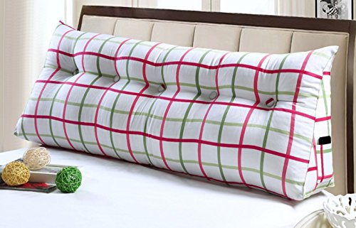 Xufei Cuscini del Letto, Pacchetto Morbido del Letto Matrimoniale, Cuscino Posteriore del Letto (Size : 100 * 20 * 50cm)
