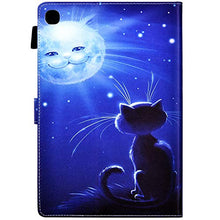 Herbests Compatibile con Samsung Galaxy Tab S5e 10.5 2019 (T720/T725) Cover Ultra Sottile Leggero Cover Case Protettiva in Pelle PU Custodia con Funzione di Supporto,Gatto
