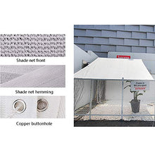 Vele Bianche con Tettuccio Parasole con Occhielli, Rettangolo 80% UV Blocco Parasole for Tende da Sole for Patio Esterno E attività All'aperto, 150 G/Min (Size : 4×8m)
