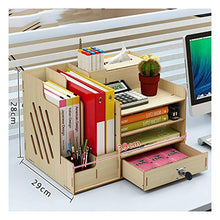Schedario Classificatore Verticale File Cabinet, cartelle multifunzionale da tavolino di legno solido a più strati, file di Office Cassetto Tipo A4 con la serratura Data Storage Scaffale, file dati de