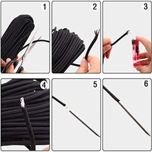 Namvo 6 Pack in Acciaio Inossidabile Paracord Needle con Borsa di Stoffa per Braccialetti Artigianali Fai-da-Te Cuciture per Intreccio Stringhe di Lacci