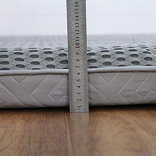 WSZGR Traspirante Stuoiaerasso Futon Divano Pieghevole Letto per Gli Ospiti Giapponese Futon Dormire Tappetino Stuoiaerasso di Ricambio,Tatami Stuoia Grigio 120x200cm/47x79inch