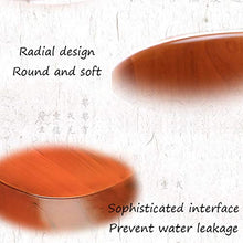Vasca Per Pediluvio, Vasca Per I Piedi In Legno Massaggio Per La Salute Vasca Per I Piedi Che Aumenta In Modo Durevole Idromassaggio Massaggio Plantare Spa Sauna Bagno (colore : Oak 300mm)