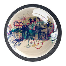 Poster di musica 4 PCS Pomelli per Porta, Pomolo per Mobile, Pomelli per Mobili con Viti, Maniglia per Armadietto, Pomelli per Porta, Pomelli per Cassetti per Porta, Armadio, Cassetto e Credenza
