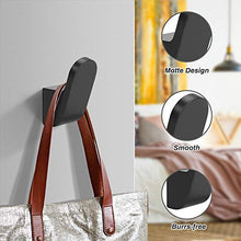 Bestcool 2 pezzi ganci per asciugamani, ganci per accappatoio per bagno Ganci per asciugamani da bagno in alluminio per bagno, cucina, camera da letto, hotel, nero (viti e ancoraggi inclusi)