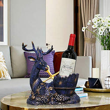 FAGavin Home Artigianato Creativo Casa Cremagliera del Vino Soggiorno Decorazioni for Armadi da Vino Desktop Decorazione in Resina