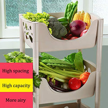 &ripiano di stoccaggio Scaffalature Multifunzionali Cucina Verdura e frutta Cesto portaoggetti Soggiorno camera da letto Giocattolo Abbigliamento Bagno a 4 strati Con ruote Rack di stoccaggio Scaffale