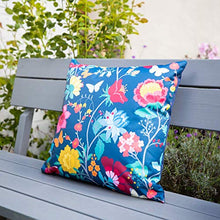 Celina Digby® Cuscino da giardino impermeabile per esterni in fibra cava, dimensioni 43 x 43 cm, 43 x 43 cm, notte di mezza estate