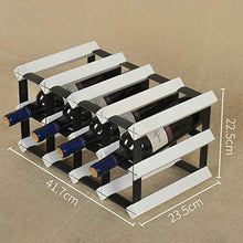 Titolare del Vino Shelf bagagli vino Holder Wine Rack Rack Solid Rack ornamenti vino rack portabottiglie ristorante creativo bottiglia del vino rosso Scaffale, 1 WTZ012
