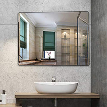 Full-length mirror Specchio da Bagno ad Angolo Tondo in Lega di Alluminio Specchio da Bagno a Parete Specchio da Trucco Specchio da Trucco Specchio da Bagno Specchio da Bagno