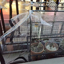 FCXBQ Ombreggiatura Telone Telone Copertura Antipioggia Copertura Impermeabile Trasparente Protezione Solare Parabrezza Anti-UV Cortile da Trasporto Balcone Barbecue Bancarella, 17 Dimensioni (Dim