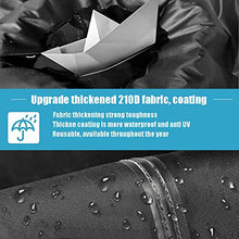 Fodere per mobili da giardino impermeabili 213x132x74cm, fodere per tavoli e sedie da patio Rettangolari impermeabili, copertura per esterni, pioggia e neve antipolvere antivento, tessuto resiste