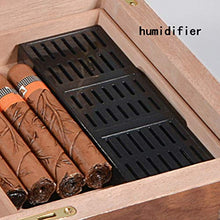 Accessori e umidificatori per sigari Sigaro Gabinetto Camera Cigar Box Idratante Viaggi Grande capacità Cigar Humidor Grande capacità di Stoccaggio A Strati di Legno di Alta qualità