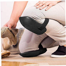 Knee Pad Garden durevole Knee Pad in schiuma EVA tibiacchiera per gli uomini donne giardinaggio Pavimentazione di pulizia Nero