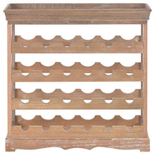 vidaXL Mobile Portavini Design Elegante Senza Tempo Spazioso Funzionale Resistente Solido Cantinetta Portabottiglie Mobiletto Vino Marrone MDF