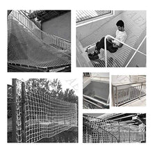 JFFFFWI Rete di Sicurezza per Bambini, Rete per Bambini Protezione per reti da Recinzione Decor Arrampicata Corda Intrecciata Cargo Rimorchio Rete per reti Rete per reti, per Gatti Pazienti Esterni