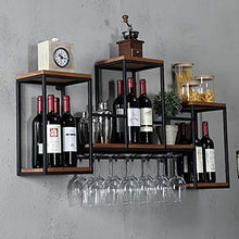 MoDi Wine Rack/Retro battuto Europea Ferro Wine Rack a Parete/Glass Rack Bar della Parete della casa (Color : A1)
