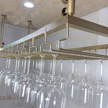 Leifeng Tower Classico Wine Rack Europeo Bar Hanging Rack, Oro Ferro battuto Altezza Regolabile Bancone Raffreddamento del Vino, può Appendere Bicchieri di Vino Multipla
