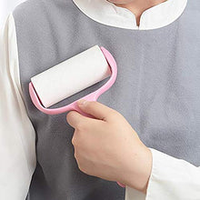 LLQM Dispositivo per Capelli appiccicosi, Carta per Polvere appiccicosa con Rullo strappabile, Dispositivo per Capelli appiccicosi con Spazzola a Rullo, Spazzola per Capelli appiccicosi