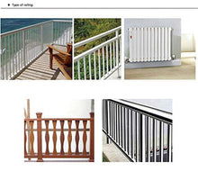 Balcone sospeso Tavolo pieghevole - imitazione in legno - Tavolo da terrazzo pieghevole Regolabile Scrivania portatile, Bar Patio Ringhiera Tavolo pieghevole Patio del giardino,Marrone,27 * 60cm