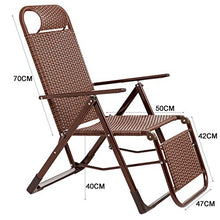 Soul Case Sedia da Giardino Pieghevole Oversize a gravità Zero con poggiatesta Regolabile, per Prato da Giardino Esterno - Supporto Fino a 350 libbre (Marrone)