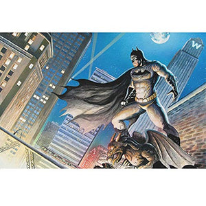 Puzzle Batman 300/520/1000 Pieces Puzzle for Adulti Bambini DC Comics Bruce Wayne Puzzle di Legno decompressione Gioca, 5 Stili (Color : B, Size : 520 Pieces)