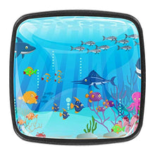 Animali sottomarini 4 PCS Pomelli per Porta, Pomolo per Mobile, Pomelli per Mobili con Viti, Maniglia per Armadietto, Pomelli per Porta, Pomelli per Cassetti per Porta, Armadio, Cassetto e Credenza