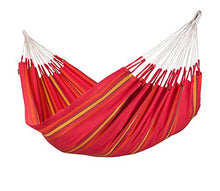 La Siesta Currambera Cherry - Amaca Classica Doppia in Cotone con Sistema di Fissaggio