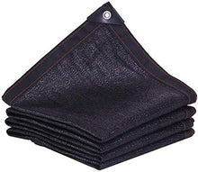 MVNZXL Copertura in Rete ombreggiante 4x5m, Tessuto per la Protezione Solare in Rete con Paralume Nero al 90% con Bordi Perforati per la Protezione dai Raggi UV in Giardino