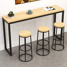 IG Sgabelli da Bagno Cucina Round Wood Retro Sgabelli da Stiro in Ferro Battuto Seggiolone con Poggiapiedi Cucina Colazione Pub Counter Cafe Bar Sgabelli,Altezza: 65 Cm,Altezza: 65 Cm.
