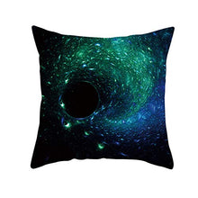 SHENSHI Federe Cuscini Divano 45X45,Fodere per Cuscini Stampa Modello Pianeta Cosmico, Soggiorno Ufficio Auto Divano Cuscino Lombare, Decorazione della Casa Set di 4 Articoli, Via Lattea