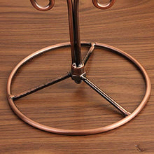 Lood - Mensola per bicchieri da vino, piano di lavoro, elegante e autoportante, per conservare bicchieri da vino