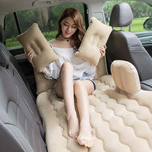 Lettino da viaggio Lettino da viaggio Car Air Mattress viaggio materasso gonfiabile letto aria della base letto gonfiabile Sedile posteriore copertura gonfiabile cuscino del divano Dimensioni: 135 * 9