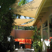 DAUERHAFT Tenda Parasole Resistente all'Usura Tenda a Rete Tenda a Rete Tenda da Sole Tenda a Rete Struttura a Rete Design 3 * 3 * per Ponti, Giardini, terrazze, Cortili