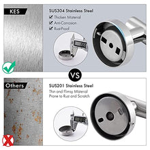KES Ganci Appendiabiti Bagno Gancio a Muro per Cucina Bagno Acciaio Inossidabile SUS304 Finitura Lucido, A2164DG