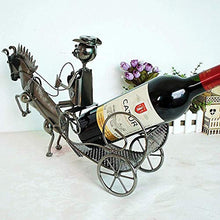 LHQ-HQ cremagliera del vino Wine Rack Marathon Holder bottiglia di vino in stile cremagliera casa decorazione ornamenti Vino contenitore decorazione domestica del mestiere del ferro regalo Artigianato