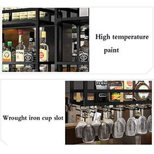 COLiJOL Portabottiglie da Vino da Appendere a Soffitto Portabicchieri da Vino Rosso Capovolto Calice da Appeso a Sospensione Portabottiglie per Mensola da Cucina Bar Decor Rack,80 cm (31,5 Pollici),8