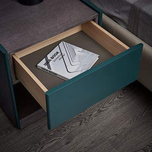 Luqifei Comodini Soggiorno Camera Home Accessori for Ufficio 2 -Drawers Malachite Verde mobili Ash Tavolino Comodino Divano Laterale Ripiani espositivi Fatto per durare per Camera da Letto