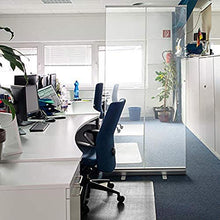 MSQL Rullo Trasparente Pull Up Banner Pop Up Divisore in plastica Scudo Protettivo Contro Lo starnuto, Piede di Supporto Girevole a 360 °, per Palestra, Salone,180 * 80cm