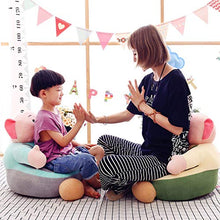 MeiMei Piccolo Divano per Bambini Cartoon Pig Carino Pigro Seggiolino per Neonati Divano per Bambini (Color : Gray)