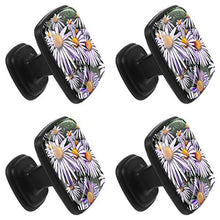 Home - Set di 4 pomelli quadrati per armadietti, mobili da cucina, mobili, mobili, mobili, cassetti, cassetti, cassetti, cassetti, cassetti, bianco, giallo, verde