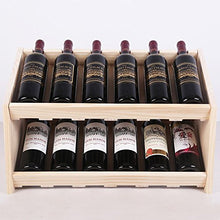 SILOLA in Legno massello a Due Strati Rosso Scuro Vino/Bianco/Retro arrosto da Tavolo Vuoto e Resistente