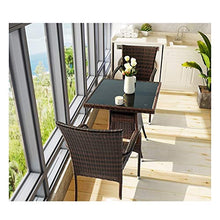 HLZY Tavolo in Vimini in Rattan mobili in Patio e Set s Mobili da Giardino Mobili da Giardino Clearance Glass Table Table Conversazione Tavolino da caffè Conversazione Patio Outdoor