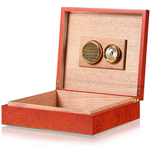 TGhosts Cigar Humidor, 15-25 Handcrafted Cedar Cigar Humidor Desktop Mini Portatile Cigar Humidor Creativo casa Sigaro Bagagli