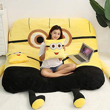 Pieghevole Materasso Tatami Stuoie Bed Ground Materasso Letto Futon Dormitori Campeggio Futon Portatile Fodera Materassino per Bambini con Cuscino Regali di Halloween,Natale,Capodanno / 150x200c