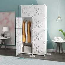 Coffee table FHW ArmoireCube Governo di economia Portatile Armadio Guardaroba Modular Storage dello Spazio dell'organizzatore con Hanging Asta Guardaroba (Size : 75x147x47cm)