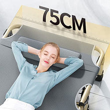 DHHZRKJ Supporta Una Chaise Longue da 440 libbre, reclinabile Pieghevole Resistente allo Strappo con Cuscino, Sedia reclinabile per Patio Esterno sulla Spiaggia