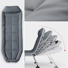 XJAXY Letto Pieghevole Portatile con Il Design del Cuscino, casa Semplice del Letto del Pranzo dell'ufficio dell'adulto dell'adulto della Culla della Sedia della Sedia di Siesta sieste della