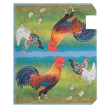 Casella postale magnetica per pittura a animali, galline e galline di galline, galline, galline, animali domestici, grandi dimensioni 64,8 x 53,3 cm