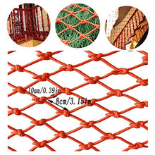 WaiMin Rete di sicurezza for bambini 3x4m Rete di protezione for scale Balcone Rete infrangibile Rete decorativa arancione Rete da recinzione Rete da carico Rimorchio Rete da decorazione Decorazione T